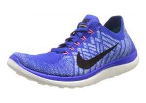 Nike free 4.0 on sale flyknit blue and green