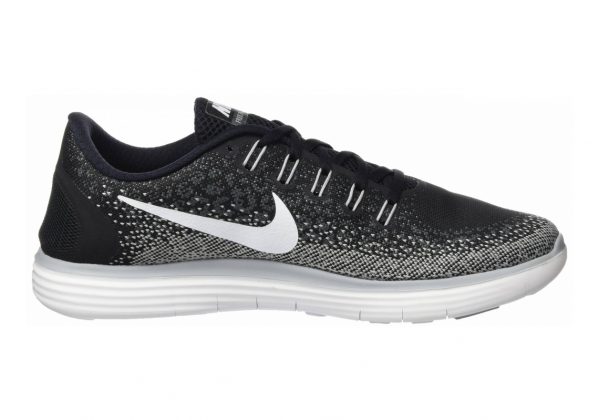 Nike Free RN Distance - Black Black White Dark Grey Wlf Grey (827115010)