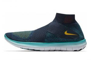 Nike free rn motion flyknit 2017 blue sale