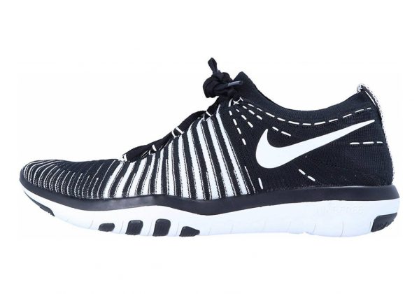 Nike Free Transform Flyknit - Black White 010 (833410010)