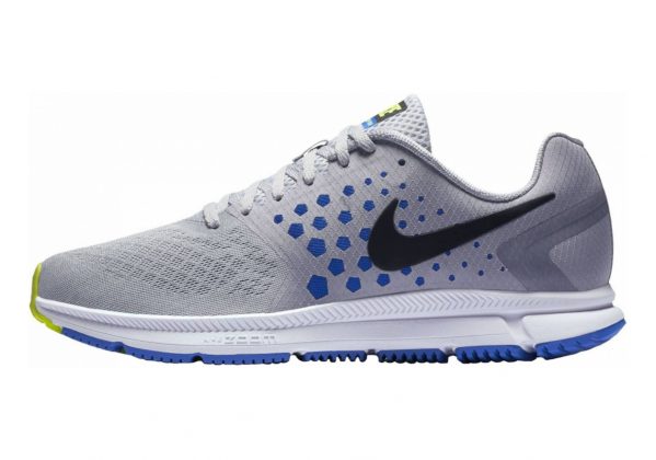 Nike Air Zoom Span - Grau Wolf Grey Black Hyper Cobalt (852437006)