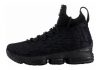 Nike LeBron 15 - black, metallic silver-black (AJ3936001)