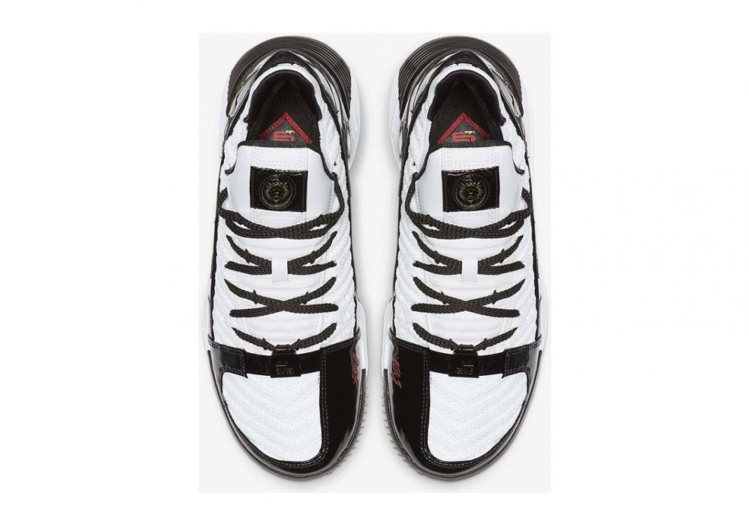 Nike LeBron 16 - White / Comet Red-black (CD2451101)