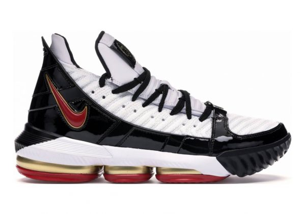 Nike LeBron 16 - White / Comet Red-black (CD2451101)