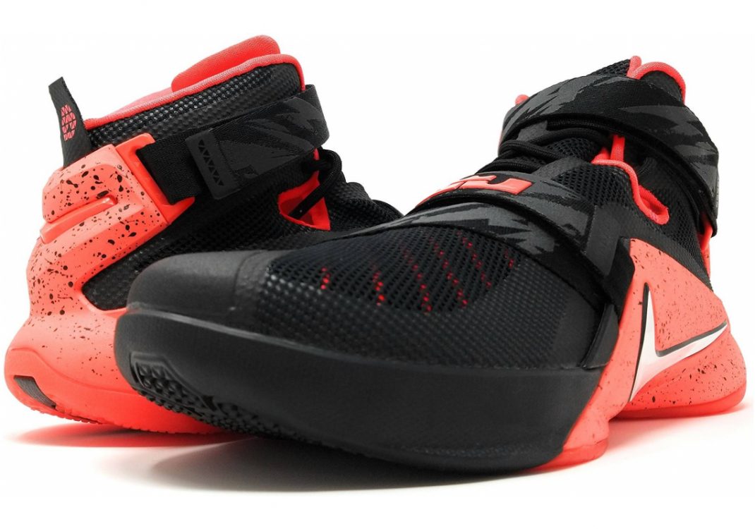 Nike LeBron Soldier 9 - Black/White/Bright Crimson (749490016)