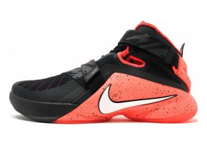 Nike LeBron Soldier 9 - Black/White/Bright Crimson (749490016)