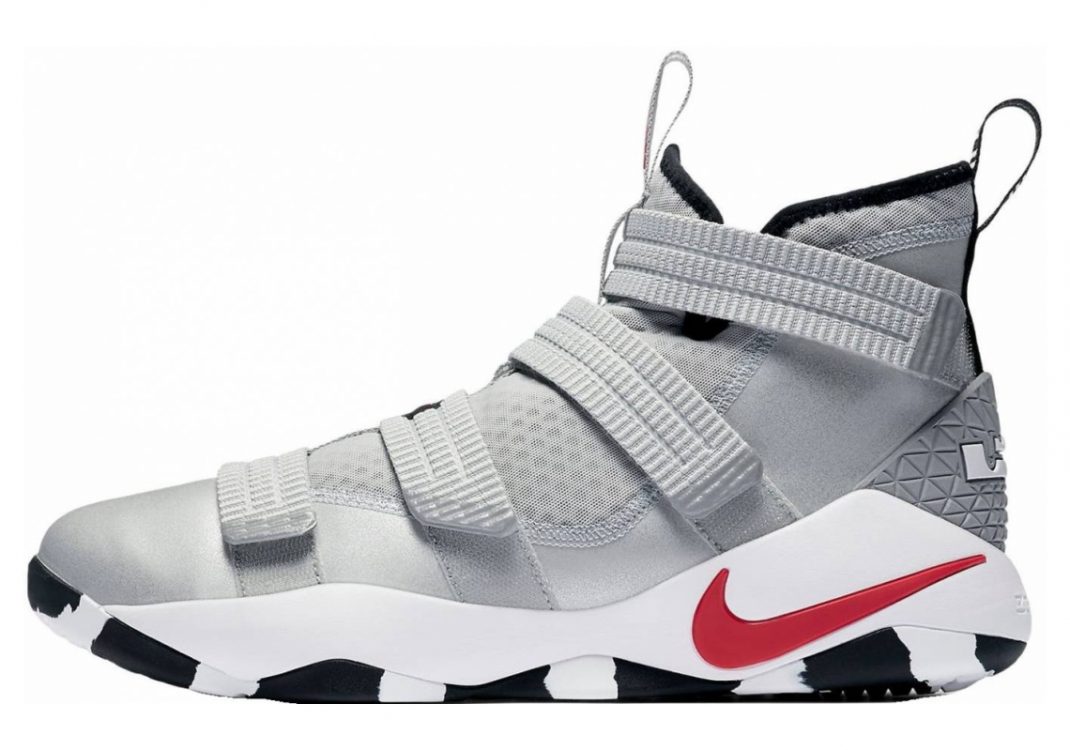 Metallic Silver/White/Black/Varsity Red (897646007)