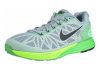 Nike LunarGlide 6 - Dove Grey Blk Psn Grn Flsh Lm (654433011)