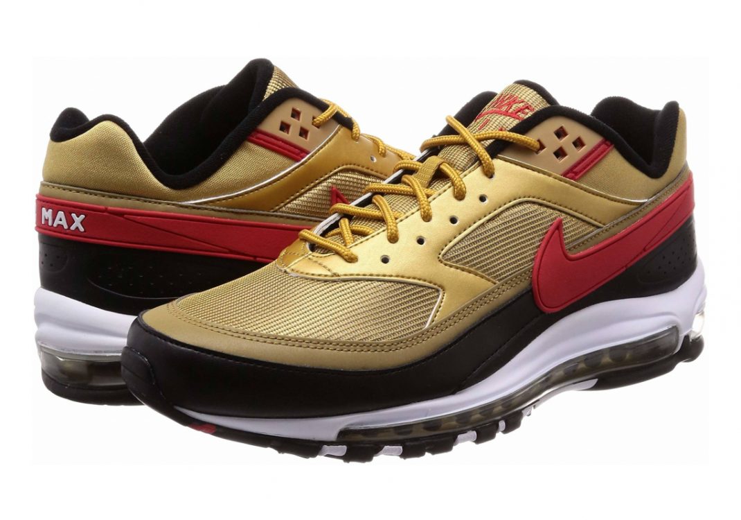 Nike Air Max 97/BW - Metallic Gold University Red White Black (AO2406700)