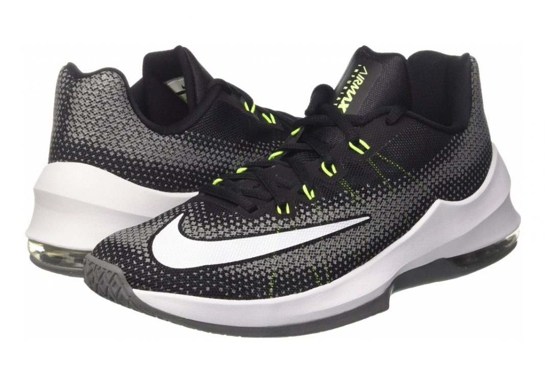 Nike Air Max Infuriate Low - Multicolore Black White Volt Cool Grey (852457005)