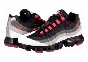 Nike Air Vapormax 95 - White/Hot Red-dk Pewter (AJ7292101)