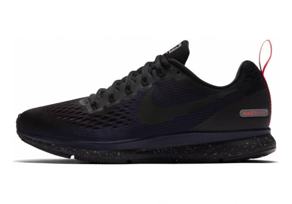 Nike Air Zoom Pegasus 34 Shield - Black/Black-Black-Obsidian (907327001)