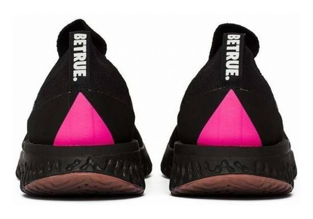 Nike Epic React Flyknit BETRUE - Black Black Pink Blast (AR3772001)