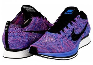 Nike flyknit racer mens purple online