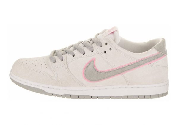 Nike SB Dunk Low Pro Ishod Wair - White / Perfect Pink-flat Silver (895969160)