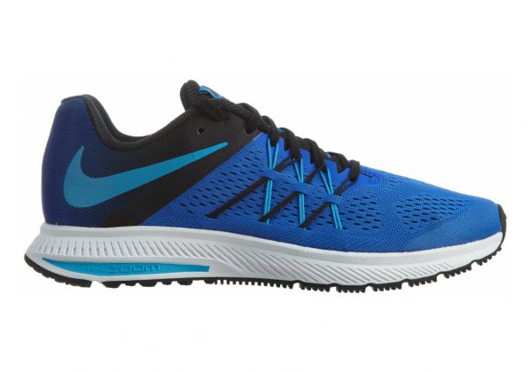 Nike Air Zoom Winflo 3 - Azul Racer Blue Blue Glow Black White (831561401)