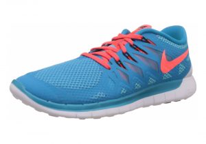 Nike Free 5.0 - Blau Blue Lagoon Brght Crmsn Clearwater 406 (642198406)