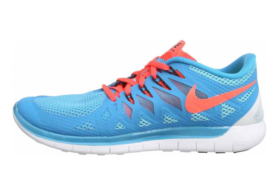 Nike Free 5.0 - Blau Blue Lagoon Brght Crmsn Clearwater 406 (642198406)