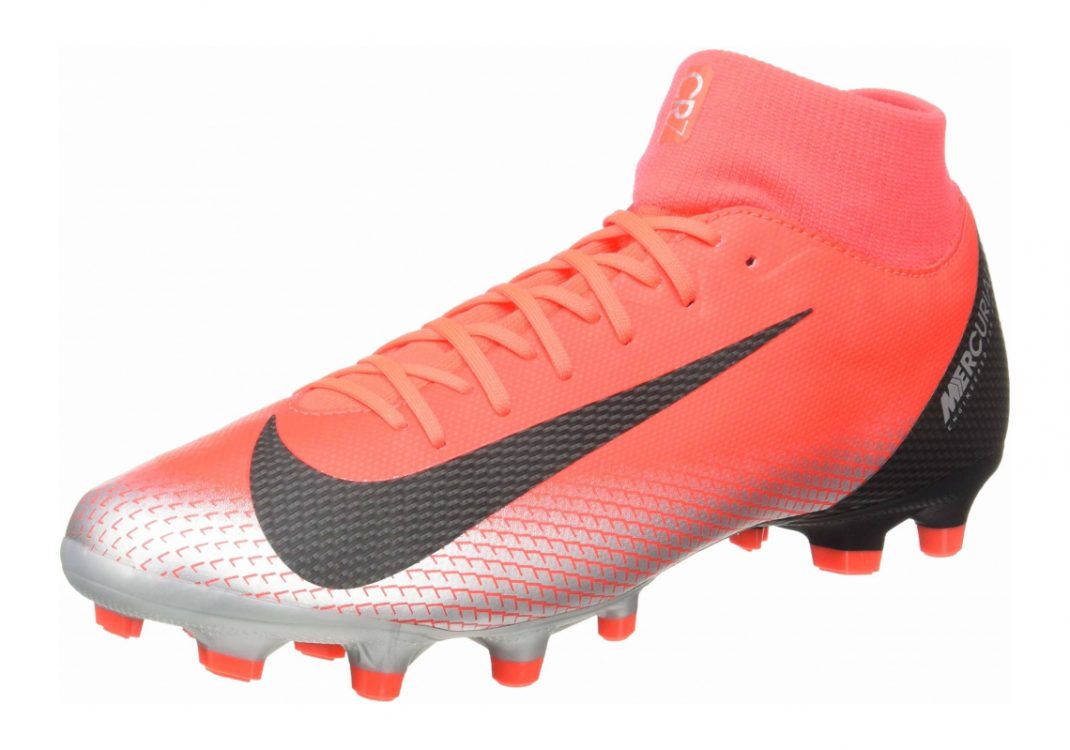 Nike Mercurial Superfly VI Academy CR7 Multi-ground - Bright Crimson/Black-chrome-dark Grey (AJ3541600)