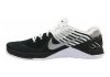 Nike Metcon DSX Flyknit - Black/White-Metallic Silver (852930005)