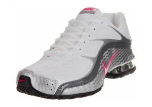 Nike Reax Run 5 - White White Metallic Silver Dark Grey (407987116)