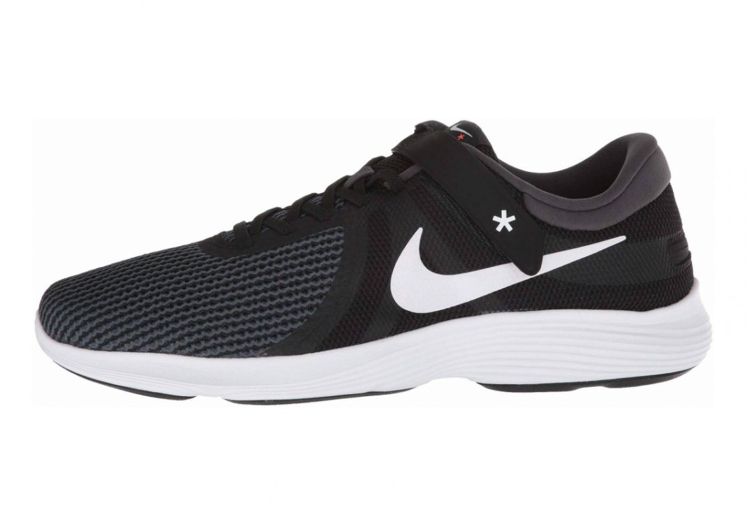 Nike Revolution 4 FlyEase - Black/White-Anthracite (AA1732001)