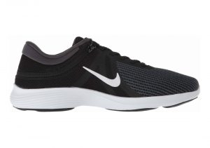 Nike Revolution 4 FlyEase - Black/White-Anthracite (AA1732001)