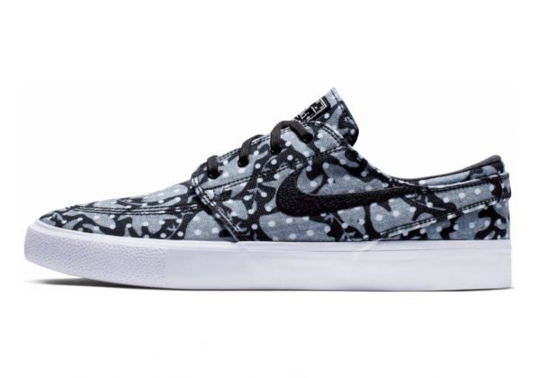 Nike SB Zoom Janoski Canvas RM - Mehrfarbig Black White Vast Grey Gum Light Brown 000 (AR7718003)