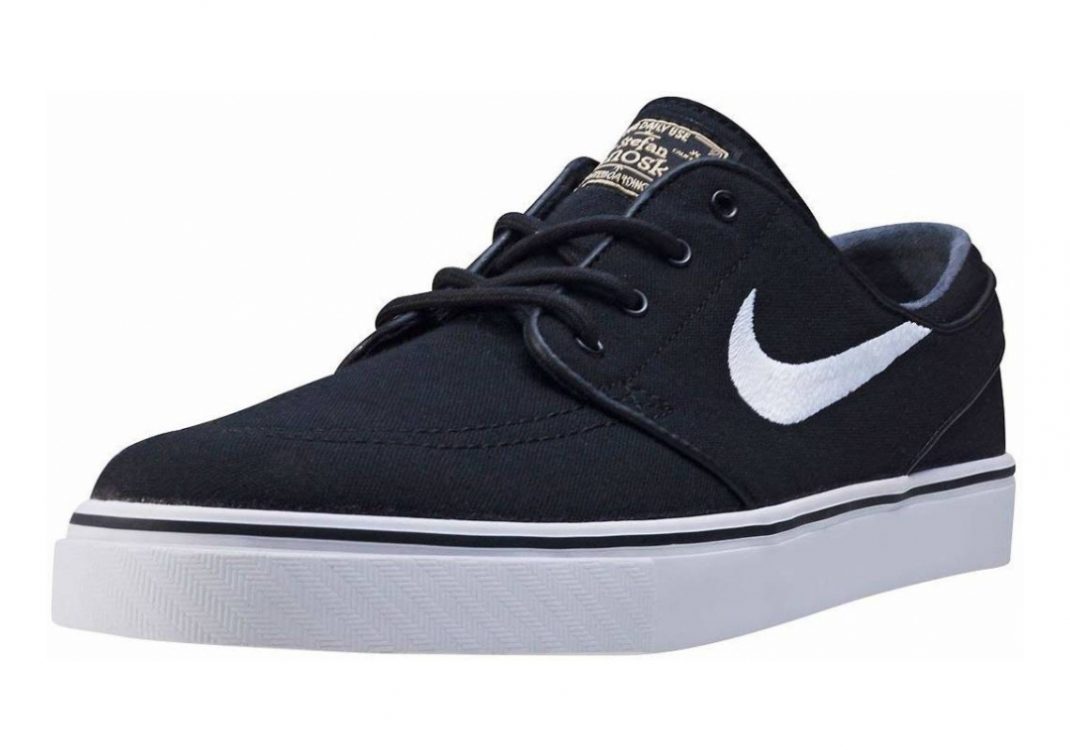 Nike janoski canvas black on sale