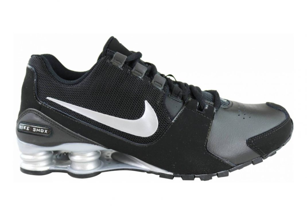 leather nike shox