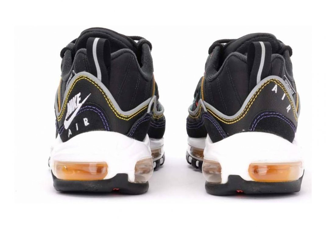 Nike Air Max 98 Premium - Black Flash Crimson (CI1901023)