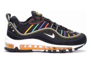 Nike Air Max 98 Premium - Black Flash Crimson (CI1901023)