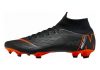 Nike Mercurial Superfly VI Pro Firm Ground - Black Black Total Orange W 081 (AH7368081)