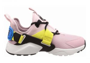 Nike huarache city clearance low black and pink