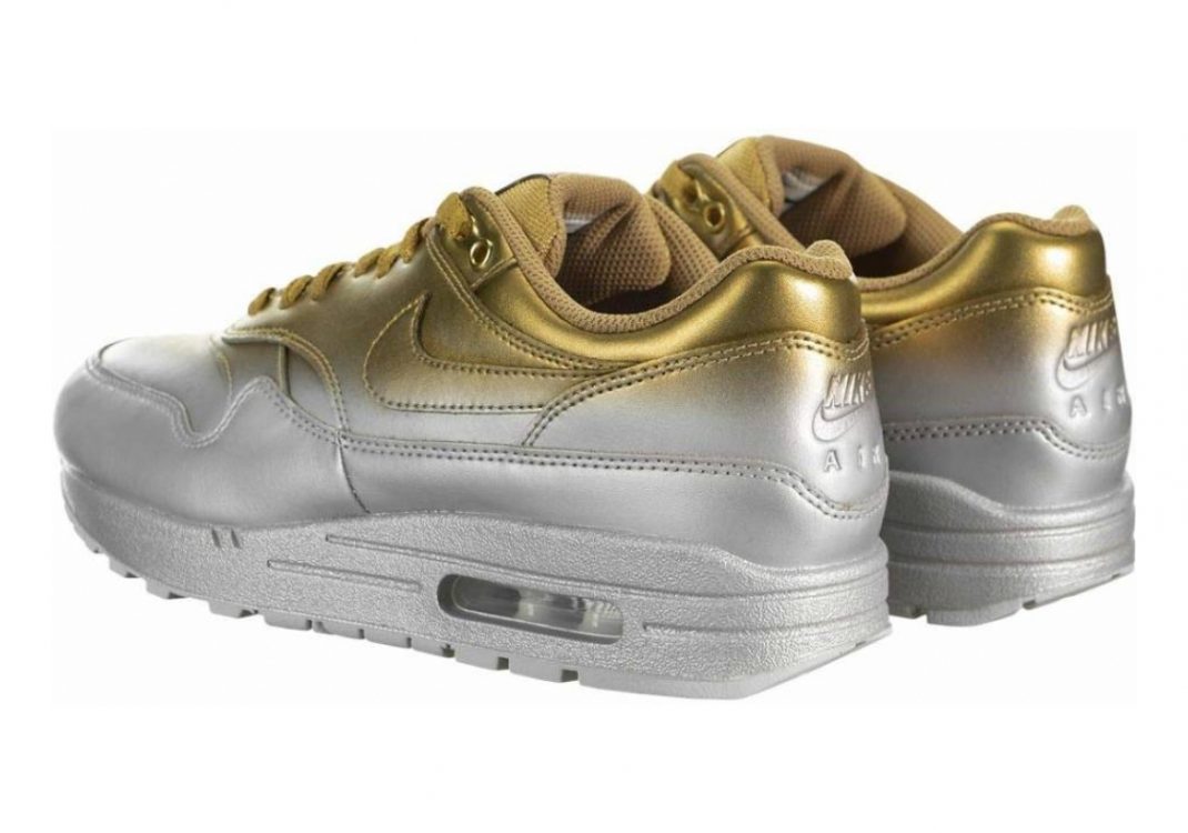Nike Air Max 1 LX - Metallic Gold/Metallic Platinum (917691700)