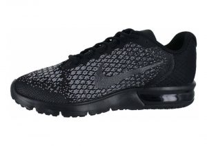 Nike Air Max Sequent 2 - Black Black Dark Grey Wolf Grey Metallic Hematite (852465010)