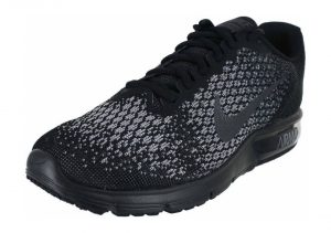 Nike Air Max Sequent 2 - Black Black Dark Grey Wolf Grey Metallic Hematite (852465010)