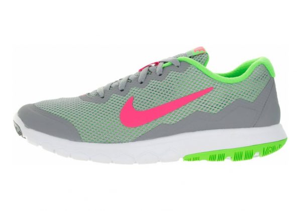 Nike Flex Experience 4 - Wolf Grey/Voltage Green/White/Hyper Pink (749178013)