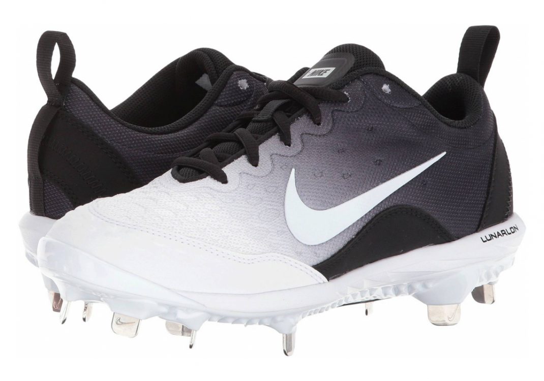 Nike Lunar Hyperdiamond 2 Pro - Schwarz Weiß Wolfgrau (856492012)