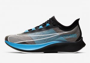 Nike Zoom Fly 3 Black/Light Current Blue/Wolf Grey/White