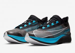 Nike Zoom Fly 3 Black/Light Current Blue/Wolf Grey/White