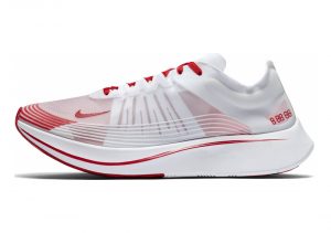 Nike zoom fly sp red and white on sale