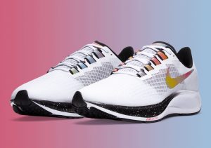 Nike Zoom Pegasus 37 White/Multi Color/Black/Flash Crimson