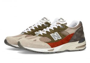New Balance 991 Nu Block Brown