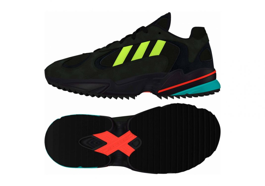 noir/jaune fluo/vert turquoise (EE5321)