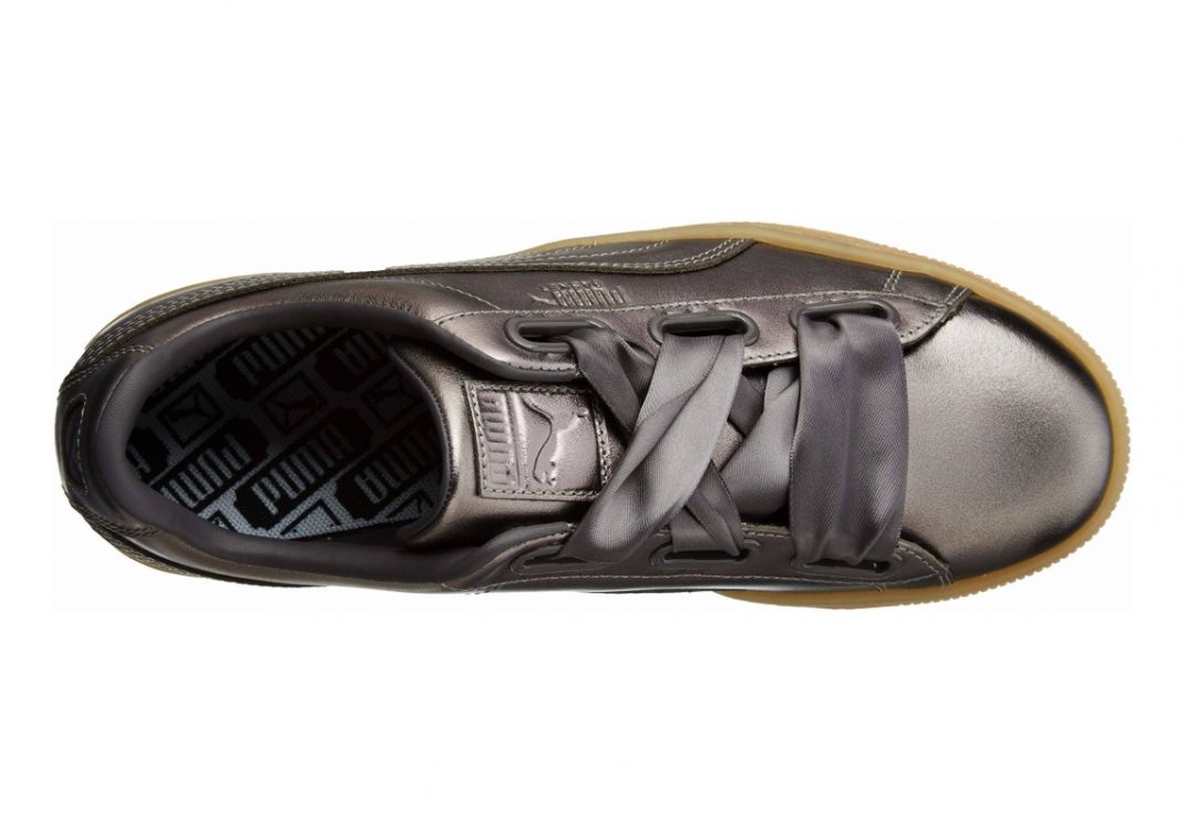 Puma Basket Heart Luxe - Quiet Shade / Quiet Shade (36673001)