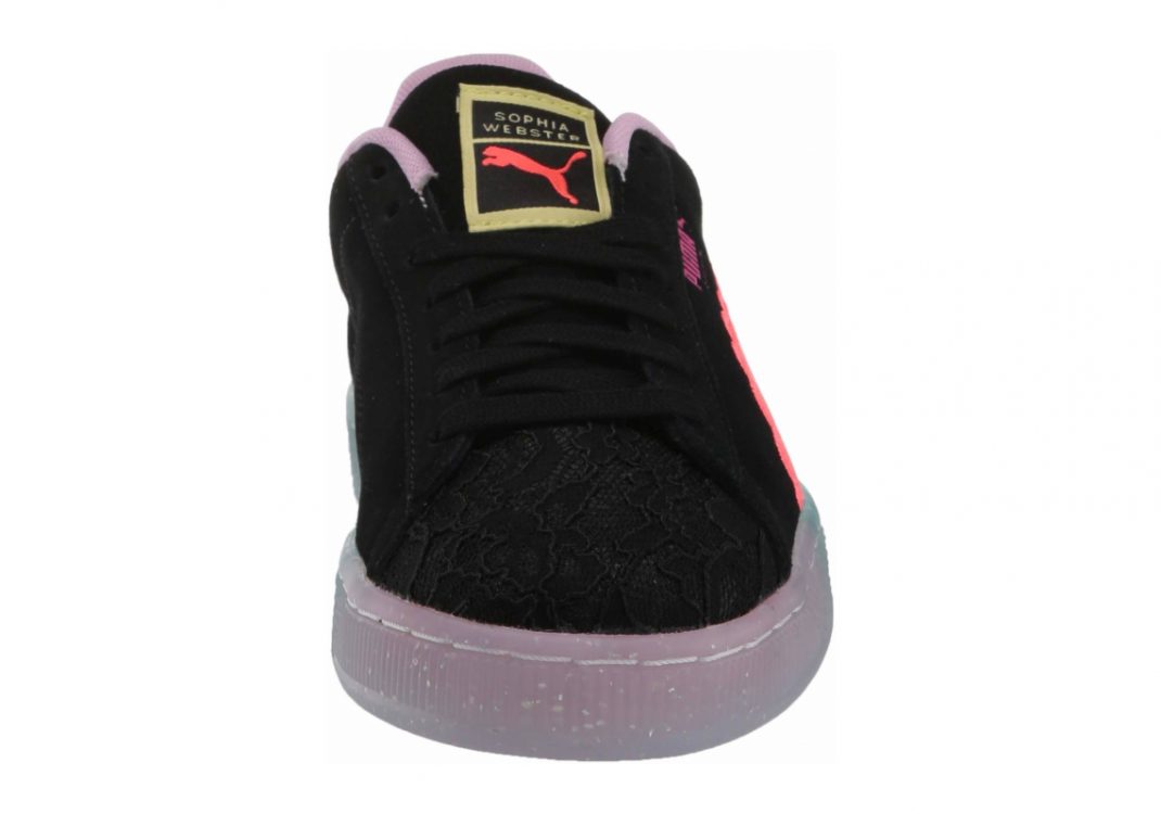 Puma x Sophia Webster Suede - Puma Black Fiery Coral (36951601)