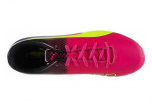 Puma EvoSpeed 5.5 Tricks Firm Ground - Pink Pink Glo Safety Yellow Black (10359601)