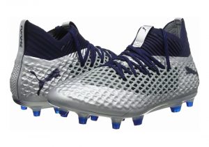 Puma Future 2.1 Netfit FG/AG - Puma Silver Peacoat (10481204)