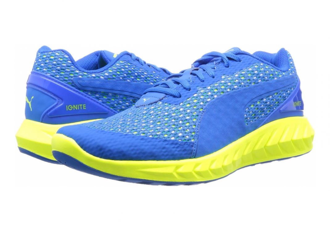 Puma Ignite Ultimate Layered - Blau Electric Blue Lemonade Puma White Safety Yellow 03 (18899903)